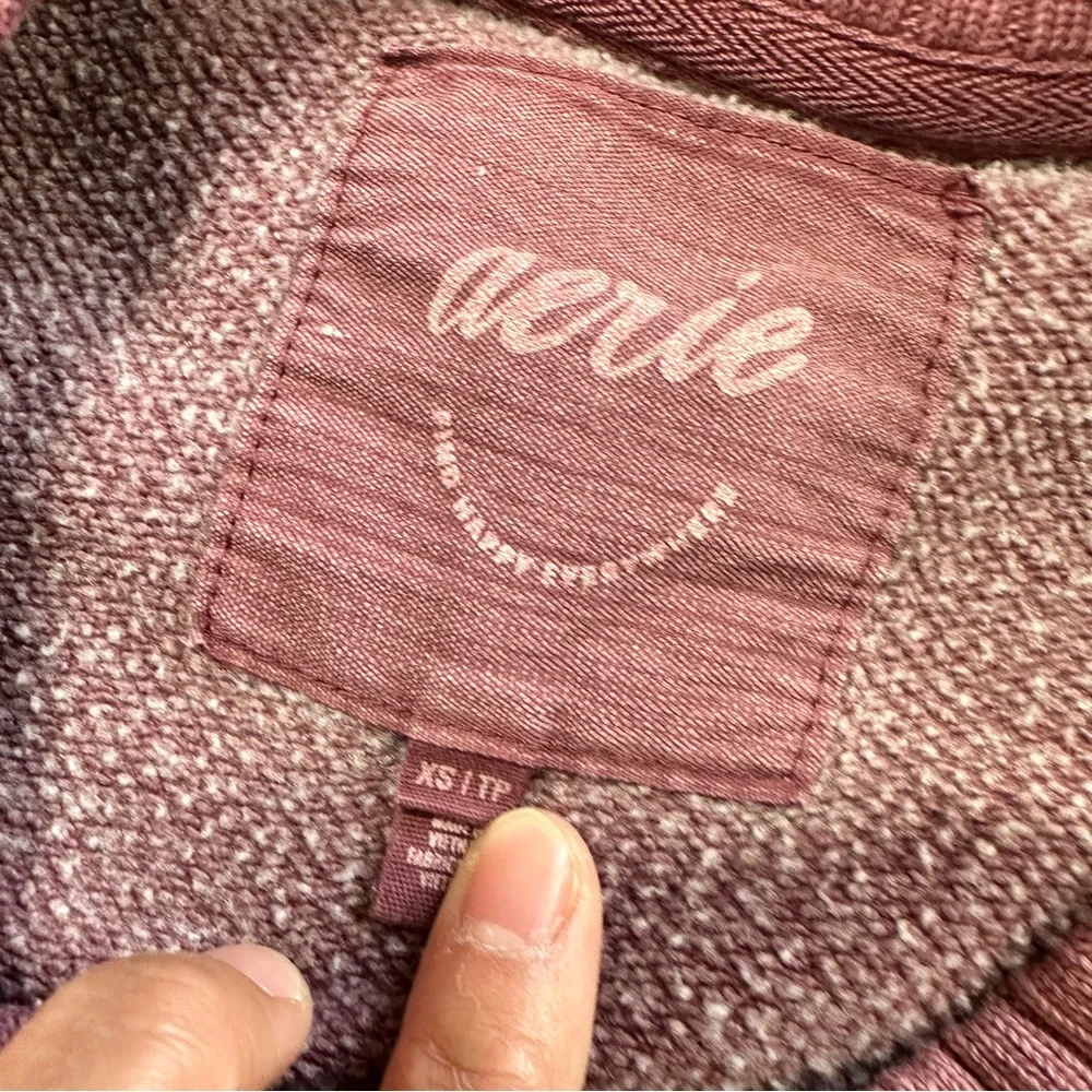 Aerie Dusty Rose Oversized Sweatshirt - Picture 10 of 15